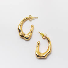 Orecchini Golden Wave