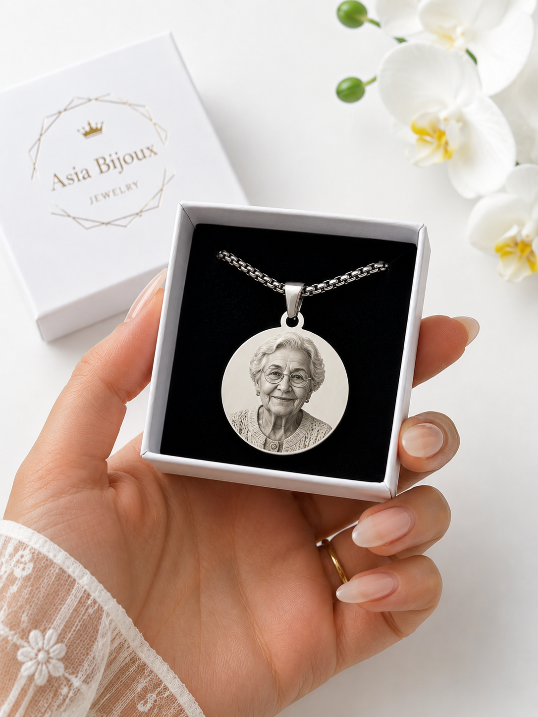 Collana Personalizzata con Foto e/o Incisione