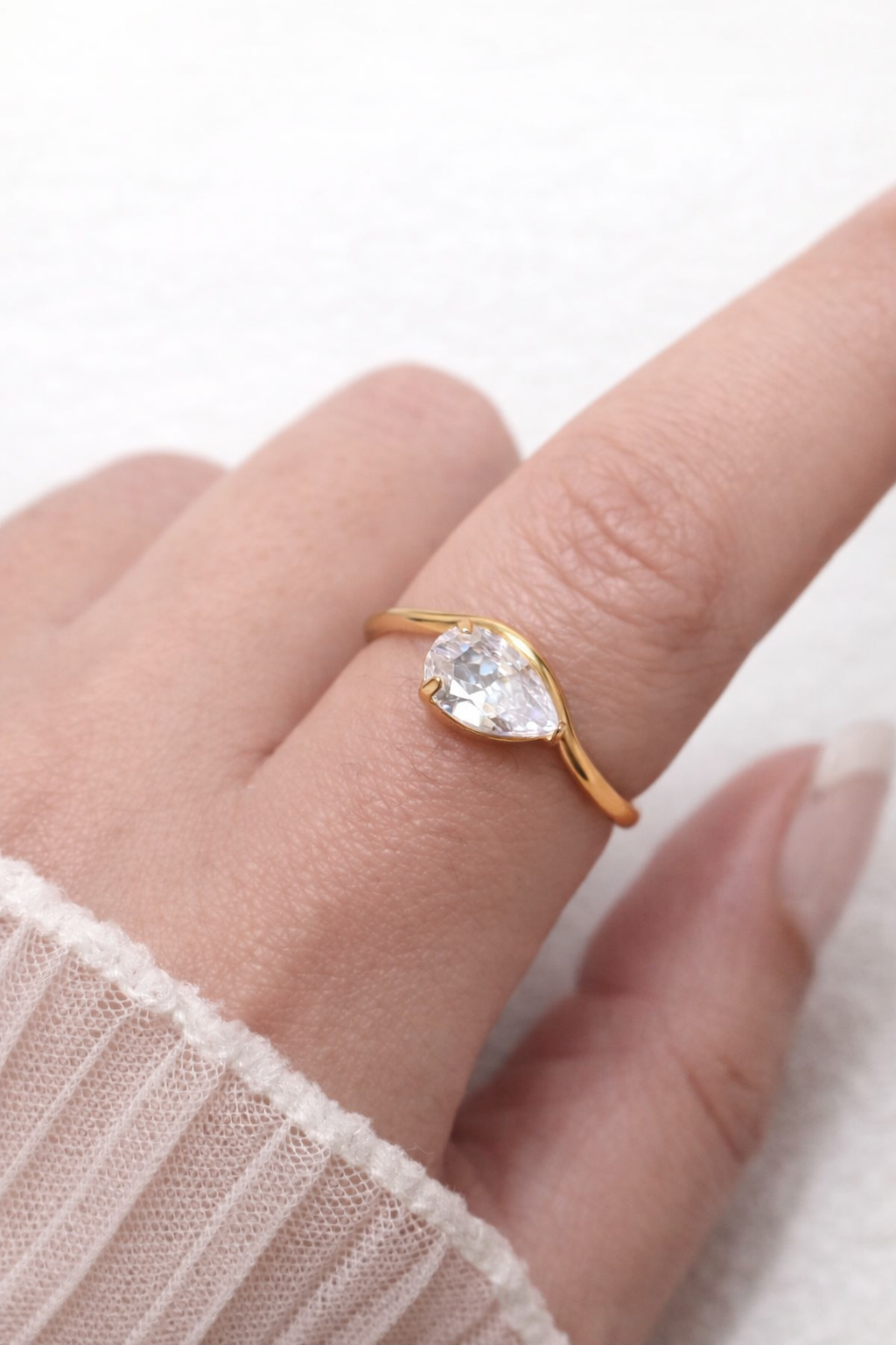 Anello Goccia Lumina