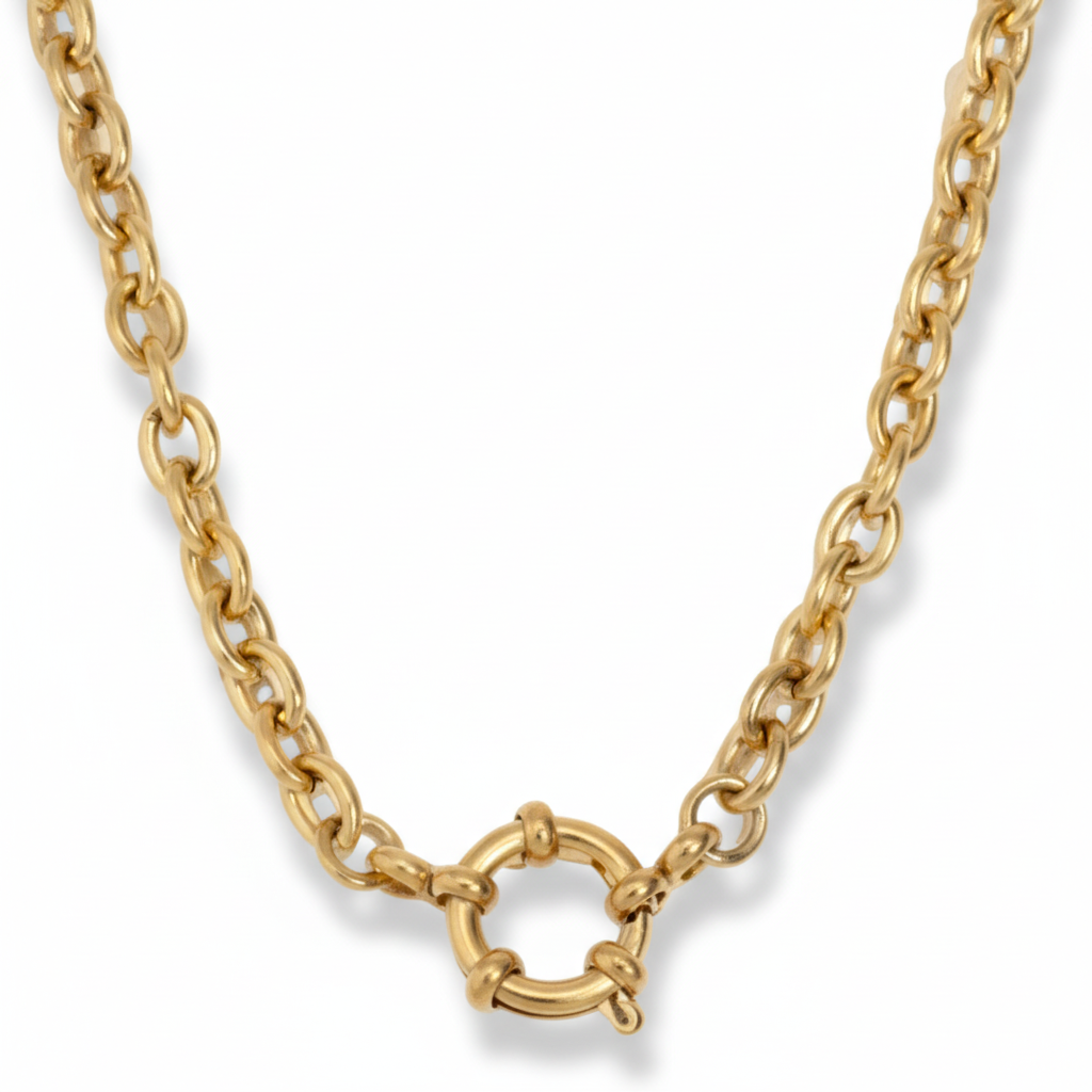 Catena con maglie rotonde