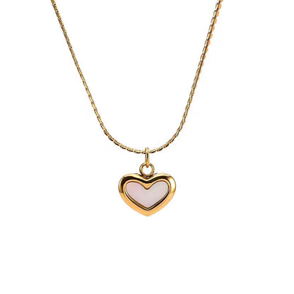Collana Cuore bianco
