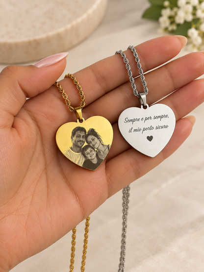 Collana Ricordo a Cuore