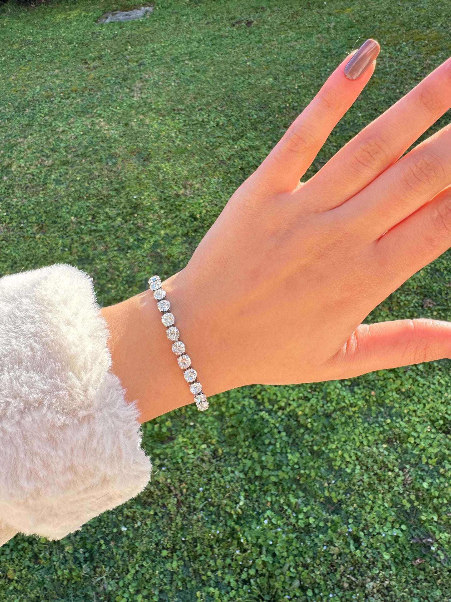 Tennis 5 mm silver