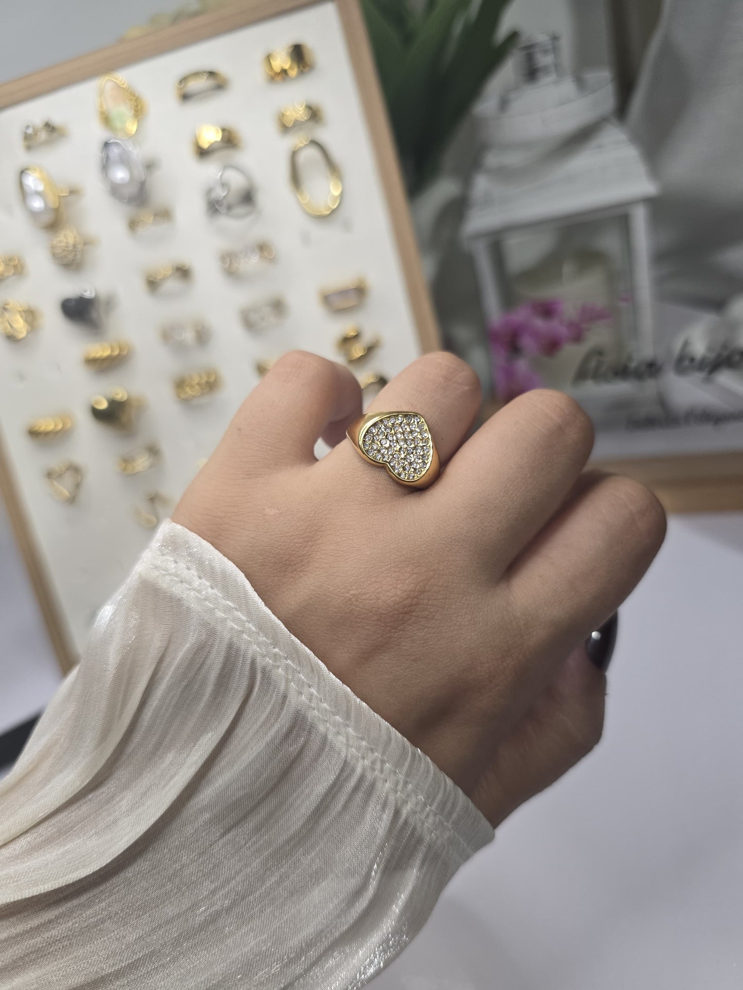 Anello Shiny Heart