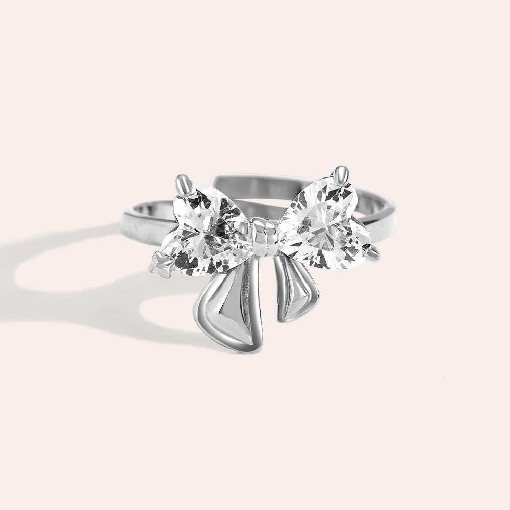 Anello Fiocco di Cristallo