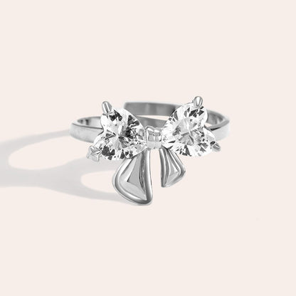 Anello Fiocco di Cristallo