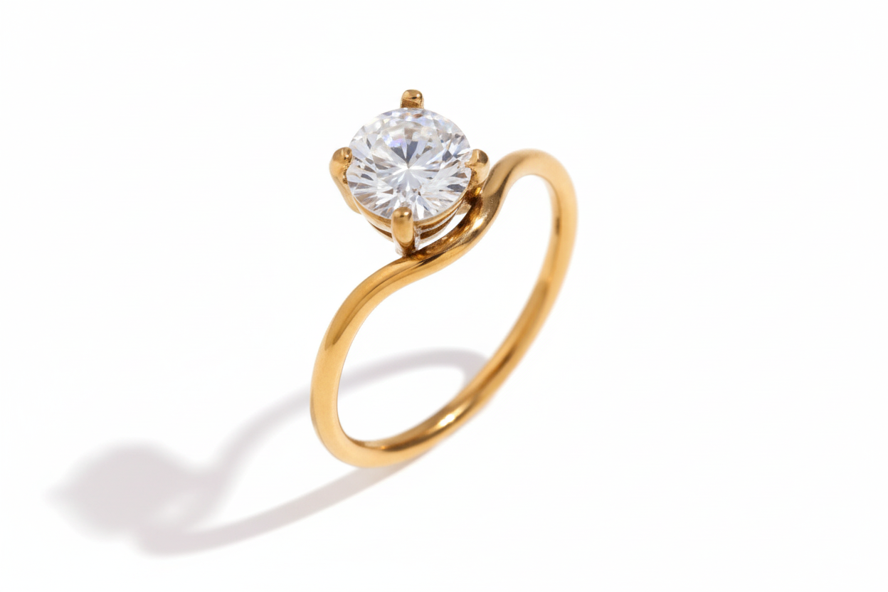 Anello Solitario Lumina