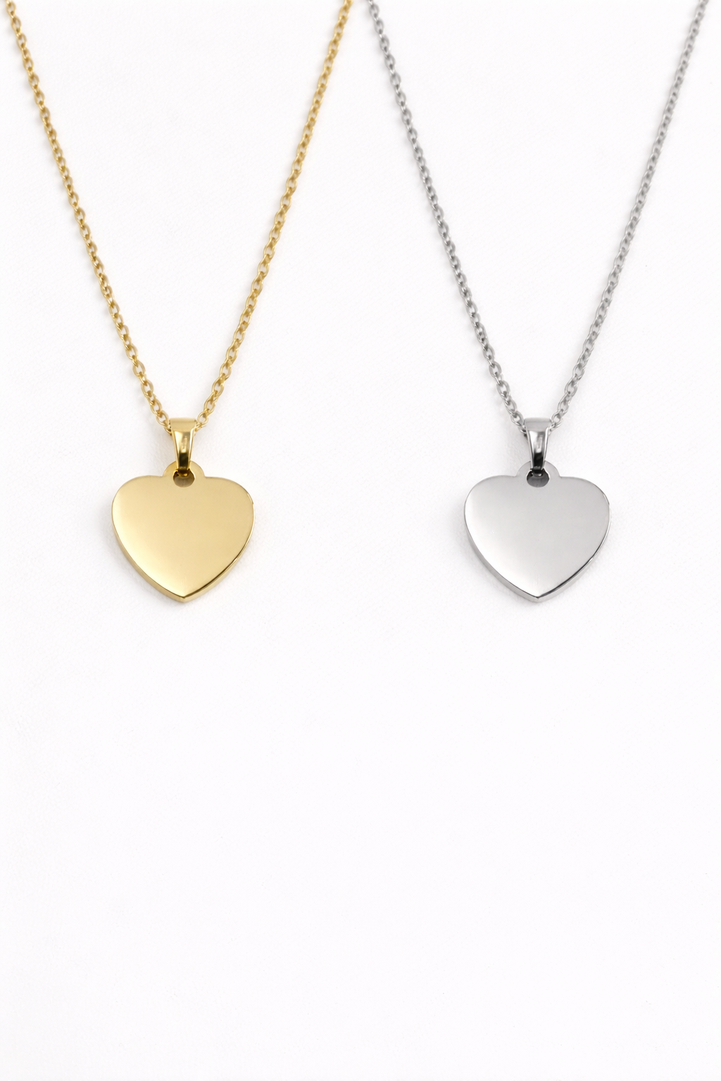 Collana Cuore Inciso