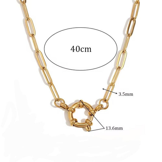 Collana catena a graffette