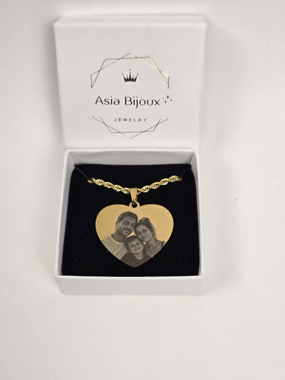 Collana Ricordo a Cuore