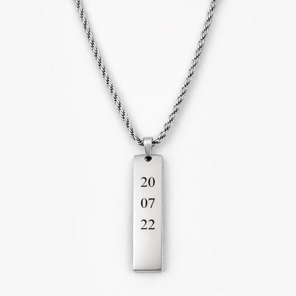 Collana Ricordo Inciso