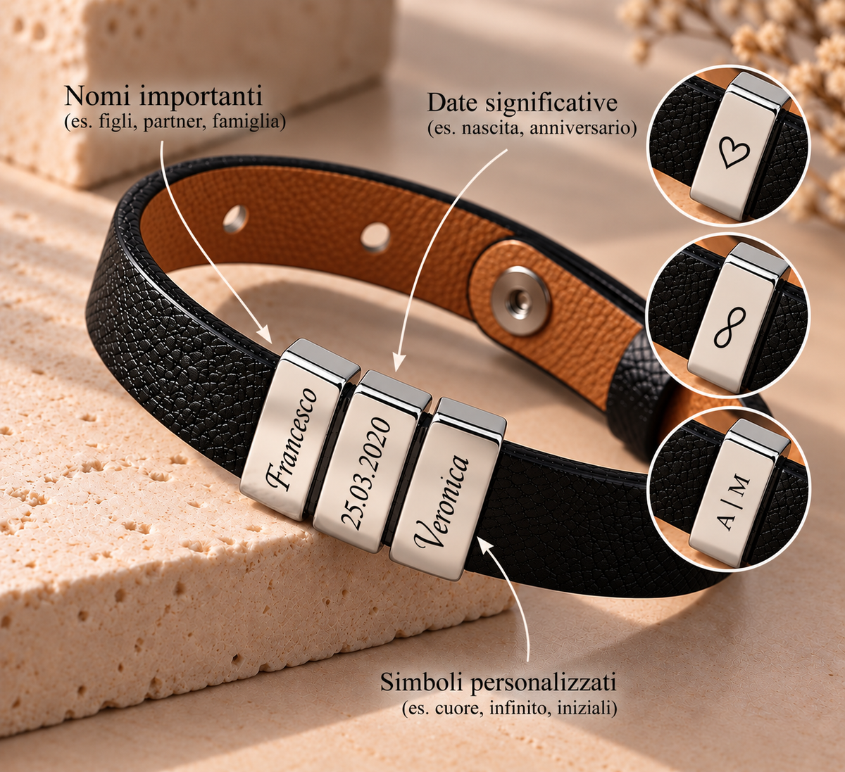Bracciale Uomo I Miei Legami