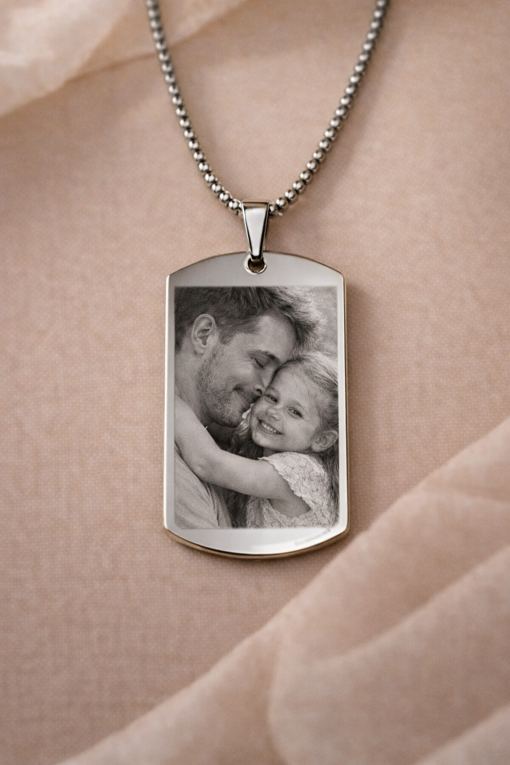 Collana Ciondolo Targhetta Personalizzata