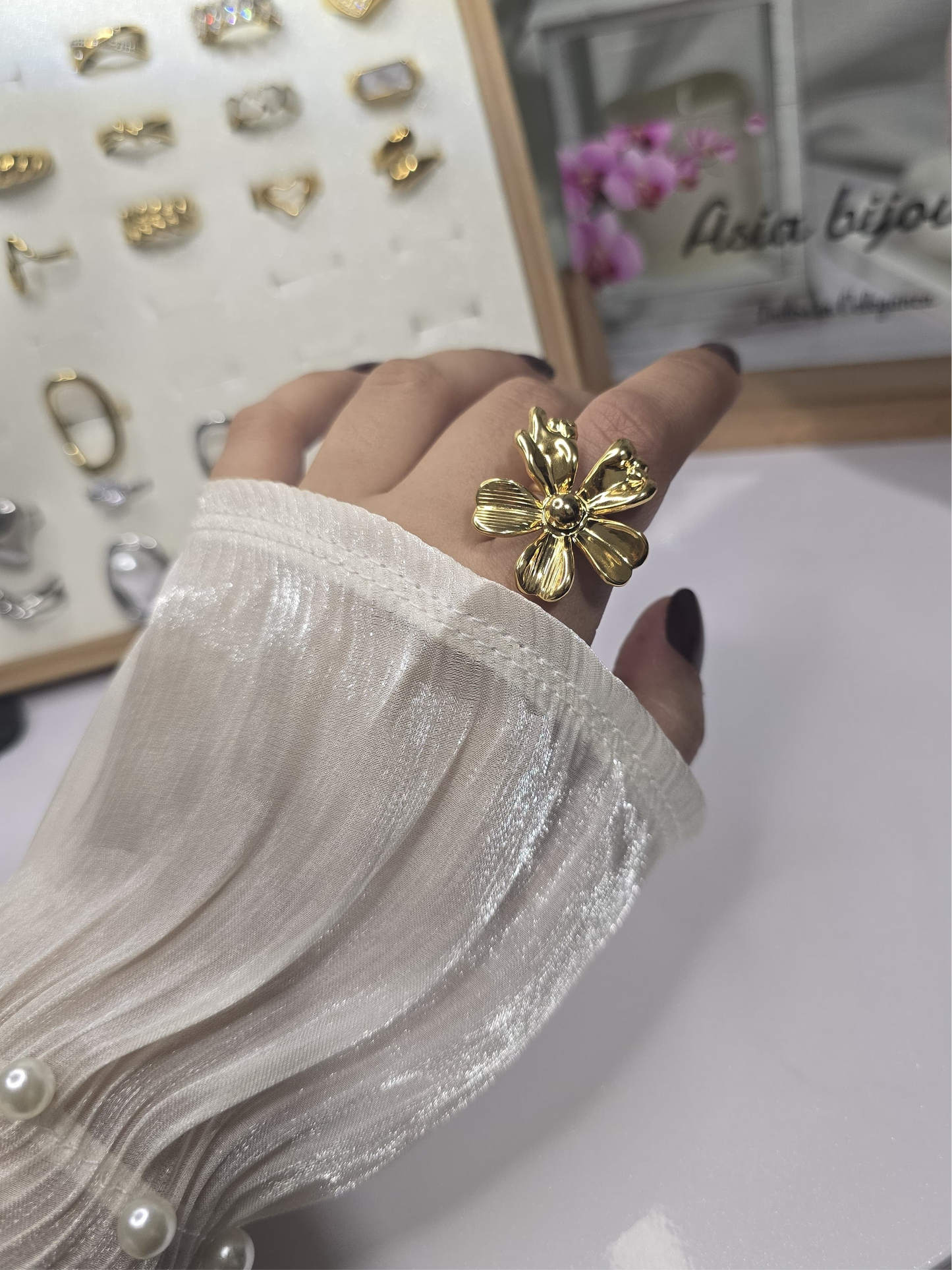 Anello Flower
