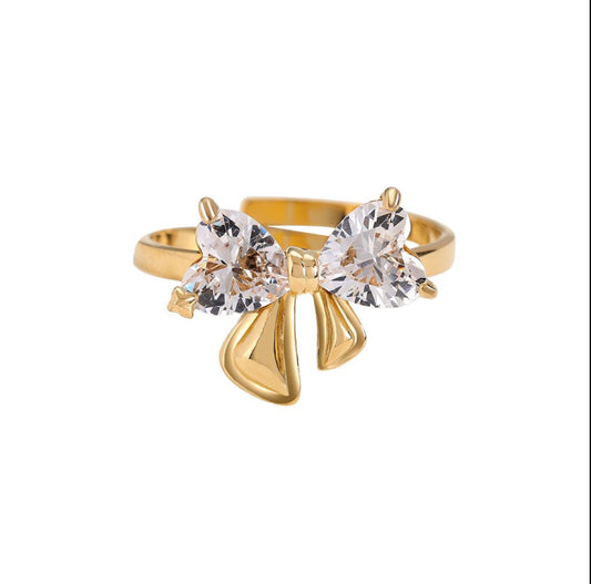 Anello Fiocco di Cristallo