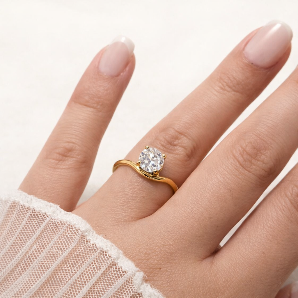 Anello Solitario Lumina