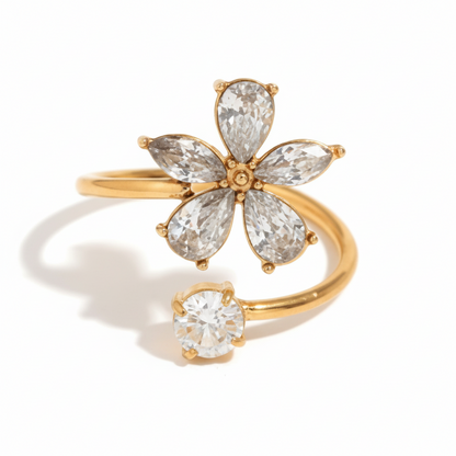 Anello Fiore Lumina