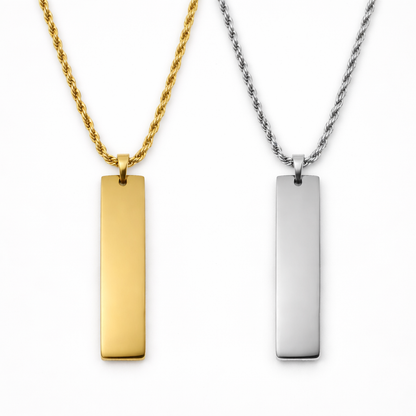 Collana Ricordo Inciso