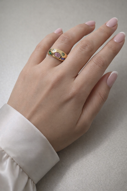 Anello Gemme del Tesoro