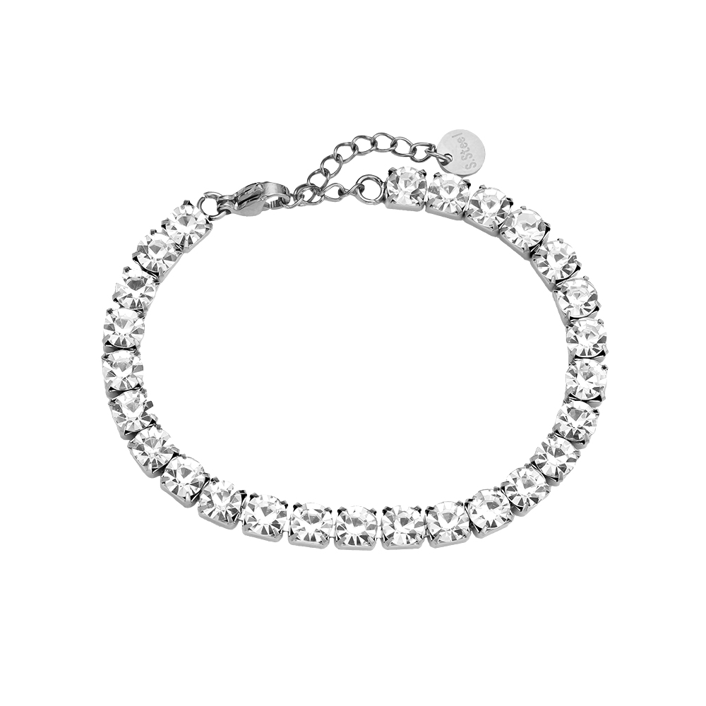 Tennis 5 mm silver