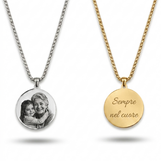 Collana Personalizzata con Foto e/o Incisione