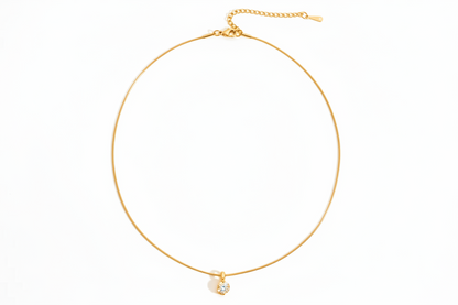 Collana Punto Luce Solitario