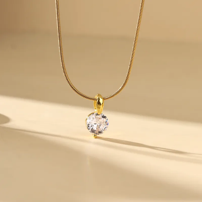 Collana Punto Luce Solitario