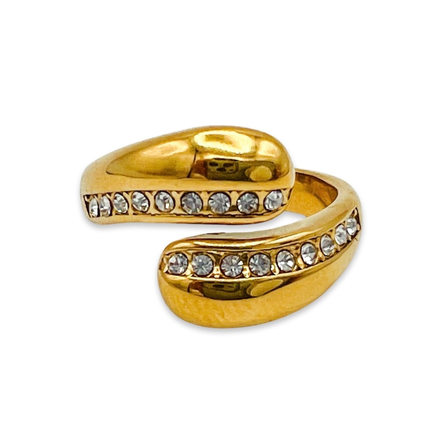 Anello Abbraccio Dorato